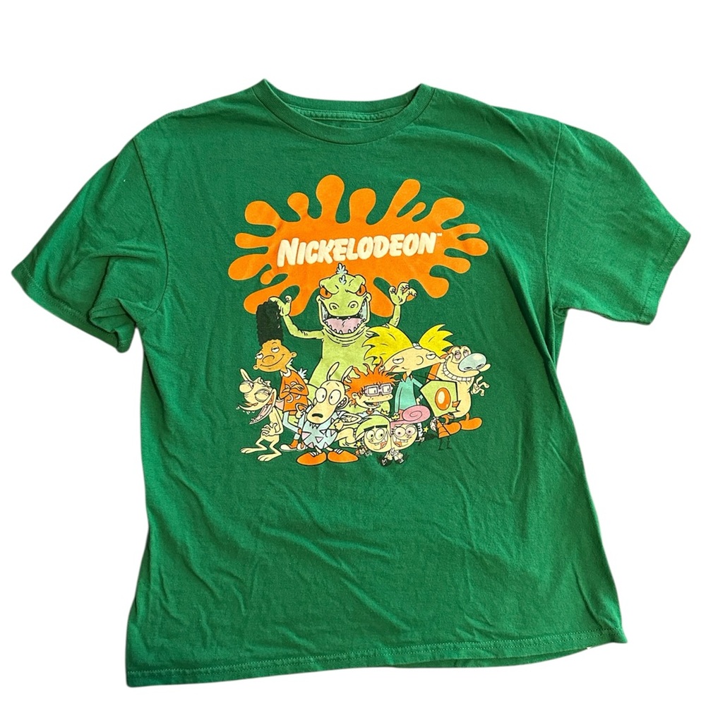 Nickelodeon Green Graphic T-Shirt